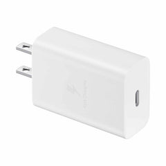 Samsung Wall Charger with USB-C to USB-C Cable 15W White