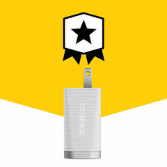 OtterBox Premium Pro Dual USB-C Wall Charger 60W GaN Lunar Light (White)