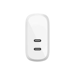 Belkin Dual USB-C PD Wall Charger 40W White