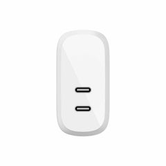 Belkin Dual USB-C PD Wall Charger 40W White