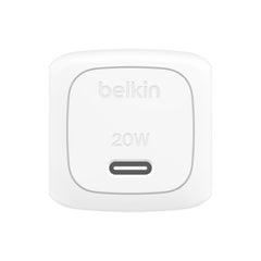 Belkin 20W USB-C Cube Wall Charger With PPS White