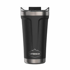 OtterBox Elevation Tumbler with Closed Lid 16 OZ Silver Panther (Black)