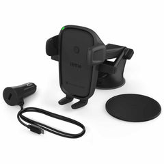 iOttie Easy One Touch Wireless 2 Fast Charging Dash & Windshield Mount Universal 10W Black