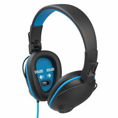 JLab JBuddies Pro Wired Over-Ear Kids Headphone Black/Blue (English Only Packaging)