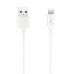 Blu Element Braided Charge/Sync Lightning to USB-A Cable 4ft White