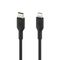 Belkin BoostCharge USB-C to Lightning Charge/Sync Cable 3ft Black