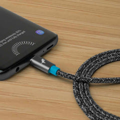 Nimble PowerKnit USB-C to USB-C 10ft 60W Power Delivery Fast Charge Cable Space Gray (Made from Certified Recyced Plastic and Aluminium)