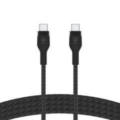 Belkin BoostCharge Pro Flex USB-C to USB-C Cable 6ft Black