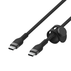 Belkin BoostCharge Pro Flex USB-C to USB-C Cable 6ft Black