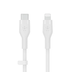 Belkin BoostCharge PRO USB-C Charge/Sync Cable with Lightning Connector 3ft White