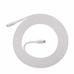 Ventev ChargeSync Alloy USB-C to Lightning Cable 10ft White