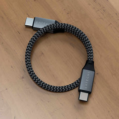 Satechi USB-C to USB-C Cable 1ft Space Grey