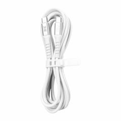 Blu Element Braided Charge/Sync USB-C to USB-C Cable 6ft 100W White