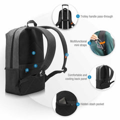 Everki Light Laptop Backpack Black up to 15.6 inch