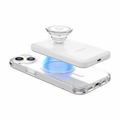 PopSockets Anker MagGo Wireless 7.5W 5000mAh Battery Pack Clear