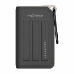 myCharge Adventure H20 Turbo Powerbank 10050 mAh Black/Gray