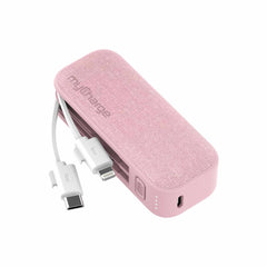 myCharge PowerHub Mini 3K mAh Pink