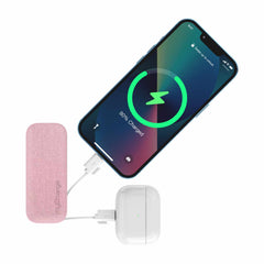 myCharge PowerHub Mini 3K mAh Pink