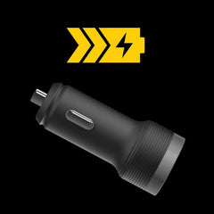 OtterBox Premium Pro Power Delivery Car Charger with USB-C Cable 6ft Nightshade (Black)