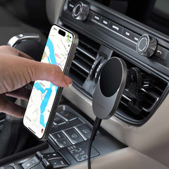 Satechi Qi2 Wireless Car Charger Space Grey