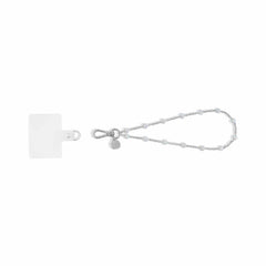 Kate Spade Phone Wristlet Charm Dazzle Chain Silver