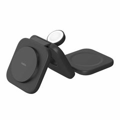 Belkin Qi2 3-in-1 Travel Wireless Charging Pad Black