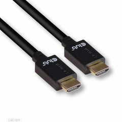 Club3D HDMI 2.1 Male to HDMI 2.1 Male Ultra High Speed 4K120HZ 8K60HZ 1m/3.28ft Adapter CERTIFIED Black