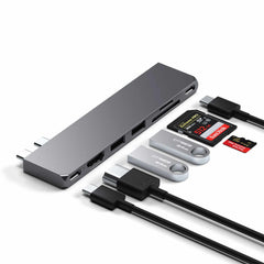 Satechi USB-C Pro Hub Slim Adapter Space Grey