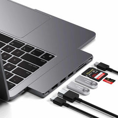 Satechi USB-C Pro Hub Slim Adapter Space Grey