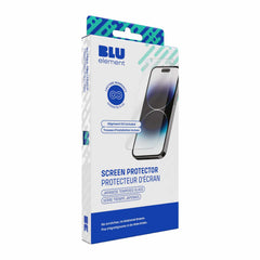 Blu Element Tempered Glass Screen Protector with Installation Kit for iPhone 16/15