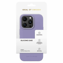 Ideal of Sweden Silicon Case Purple for iPhone 14 Pro