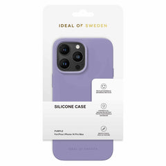 Ideal of Sweden Silicon Case Purple for iPhone 14 Pro Max