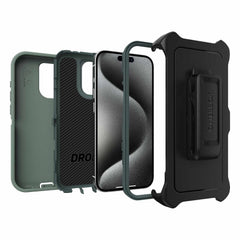 OtterBox Defender Protective Case Forest Ranger for iPhone 15 Pro