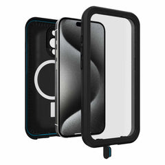 OtterBox Fre MagSafe Waterproof Case Black for iPhone 15 Pro