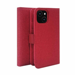 Blu Element Folio 2 in 1 Case Dark Red for iPhone 16e/15/14/13