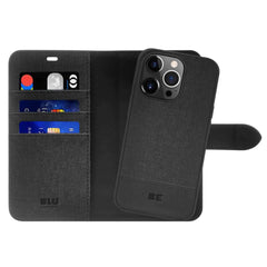 Blu Element Folio 2 in 1 Case with MagSafe Black for iPhone 15 Pro