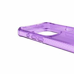 ITSKINS Spectrum_R Clear Case Light Purple for iPhone 15 Pro