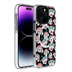 Blu Element Chromatic Print MagSafe Case Dog Pattern for iPhone 15 Pro