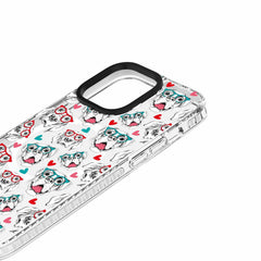 Blu Element Chromatic Print MagSafe Case Dog Pattern for iPhone 15 Pro