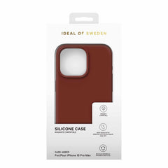 Ideal of Sweden Silicone Case Magsafe Dark Amber for iPhone 15 Pro Max