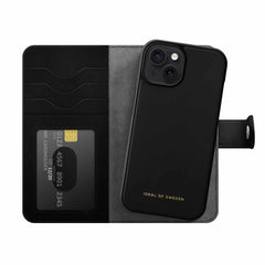 Ideal of Sweden Magnet Wallet+ Black for iPhone 15