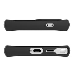 ITSKINS Hybrid_R Frost Case Black Compatible w/MagSafe for Samsung Galaxy S24 Ultra