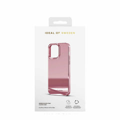 Ideal of Sweden Clear Case Mirror Pink for iPhone 15 Pro Max