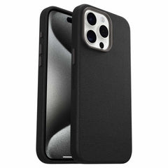 OtterBox Symmetry Cactus Leather MagSafe Case Noir Ash for iPhone 15 Pro Max