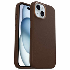 OtterBox Symmetry Cactus Leather Case Rich Adobe for iPhone 15