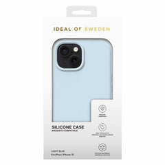 Ideal of Sweden Silicone MagSafe Case Light Blue for iPhone 15/14/13