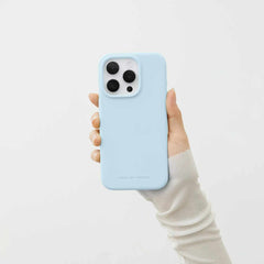 Ideal of Sweden Silicone MagSafe Case Light Blue for iPhone 15/14/13