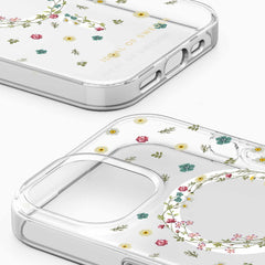 Ideal of Sweden Clear Mid MagSafe Case Petite Floral for iPhone 16e/15/14/13