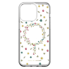 Ideal of Sweden Clear Mid MagSafe Case Petite Floral for iPhone 15 Pro Max