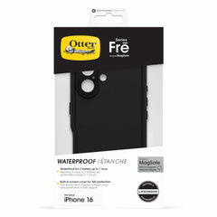 OtterBox Fre MagSafe Waterproof Case Black for iPhone 16